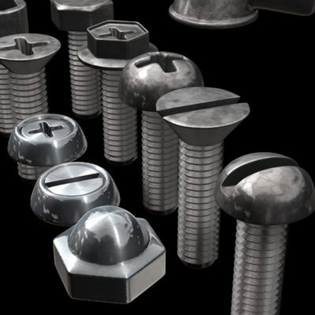 3d Screw Threads Model