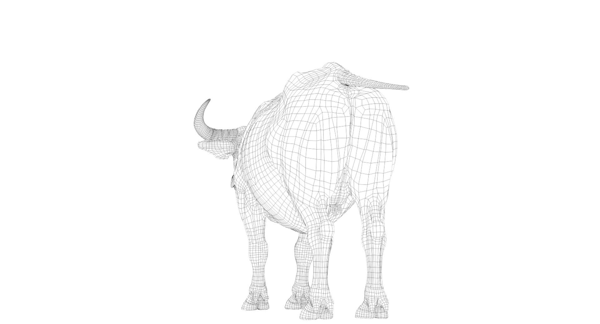 3D Model Buffalo Modeled - TurboSquid 1325866