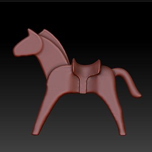 toy horse 3d obj