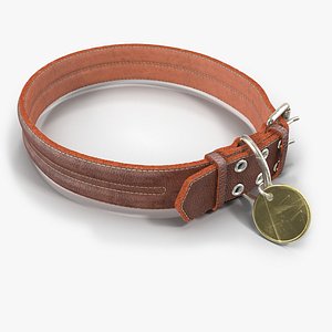 dog collar 3d max