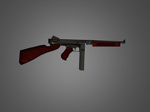 thompson weapon 3d model