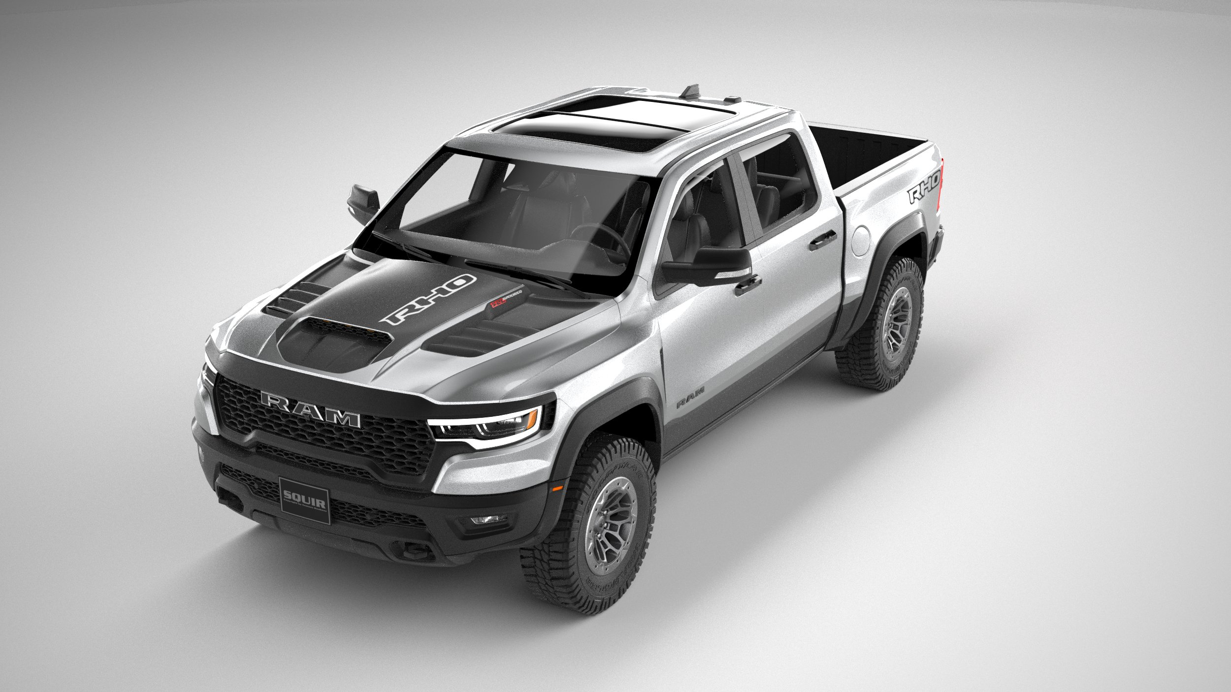 modelo 3d Ram 1500 RHO 2025 TurboSquid 2242145