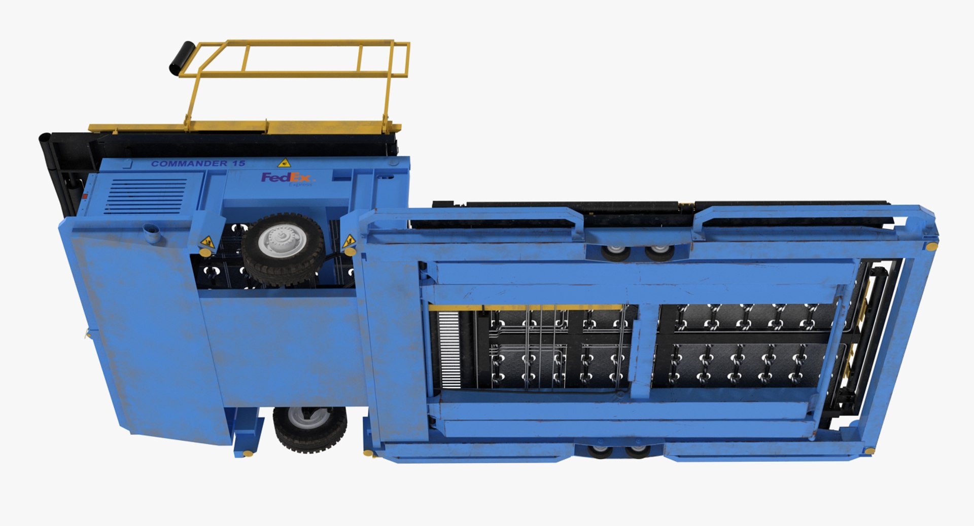 3D Aircraft Ground Support Lower Model - TurboSquid 1237690