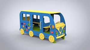 3D Playground for kids model