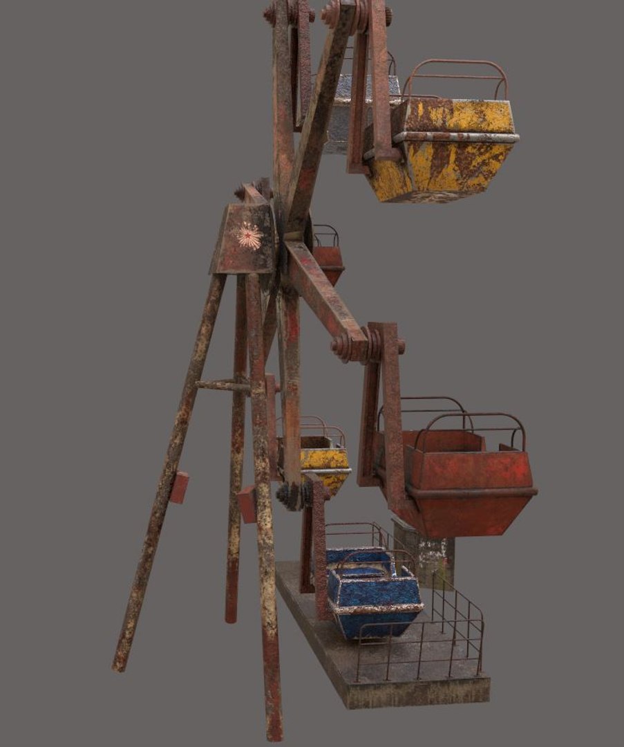 3D model abandoned ferris wheel https://p.turbosquid.com/ts-thumb/tr/kBefV4/STjO1Vz0/7/jpg/1591548221/1920x1080/fit_q87/f4202be376334bcb22c9fb46a5ba8fdae36084f8/7.jpg
