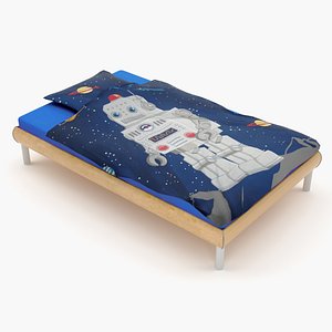 boy bed 3D model