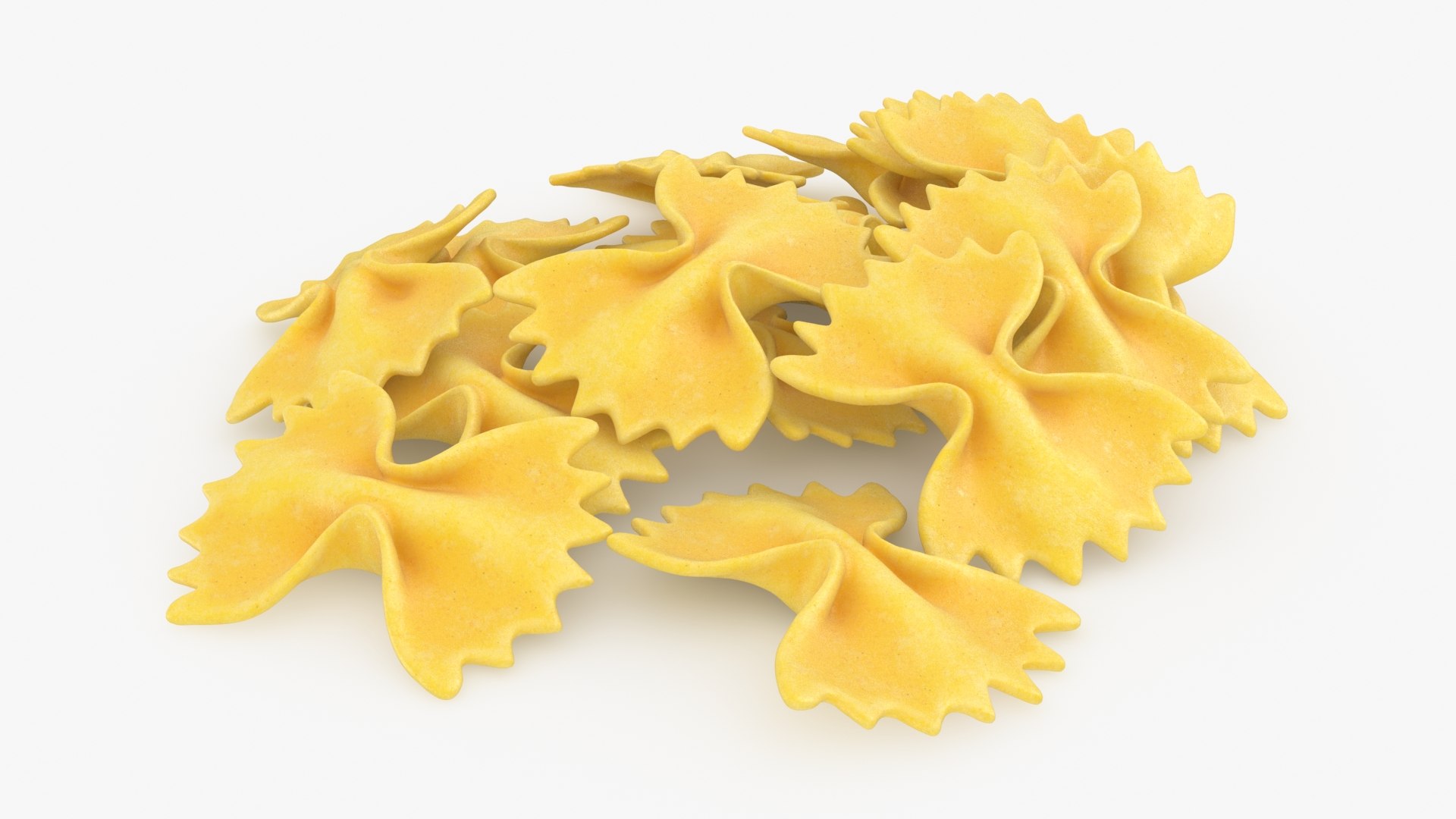Raw Farfalle Pasta 3D model https://p.turbosquid.com/ts-thumb/tr/vjuwEI/JE/farfalle_b0006/jpg/1714209849/1920x1080/fit_q87/3fec985fbe8ddbee72630e591471968c14580d34/farfalle_b0006.jpg