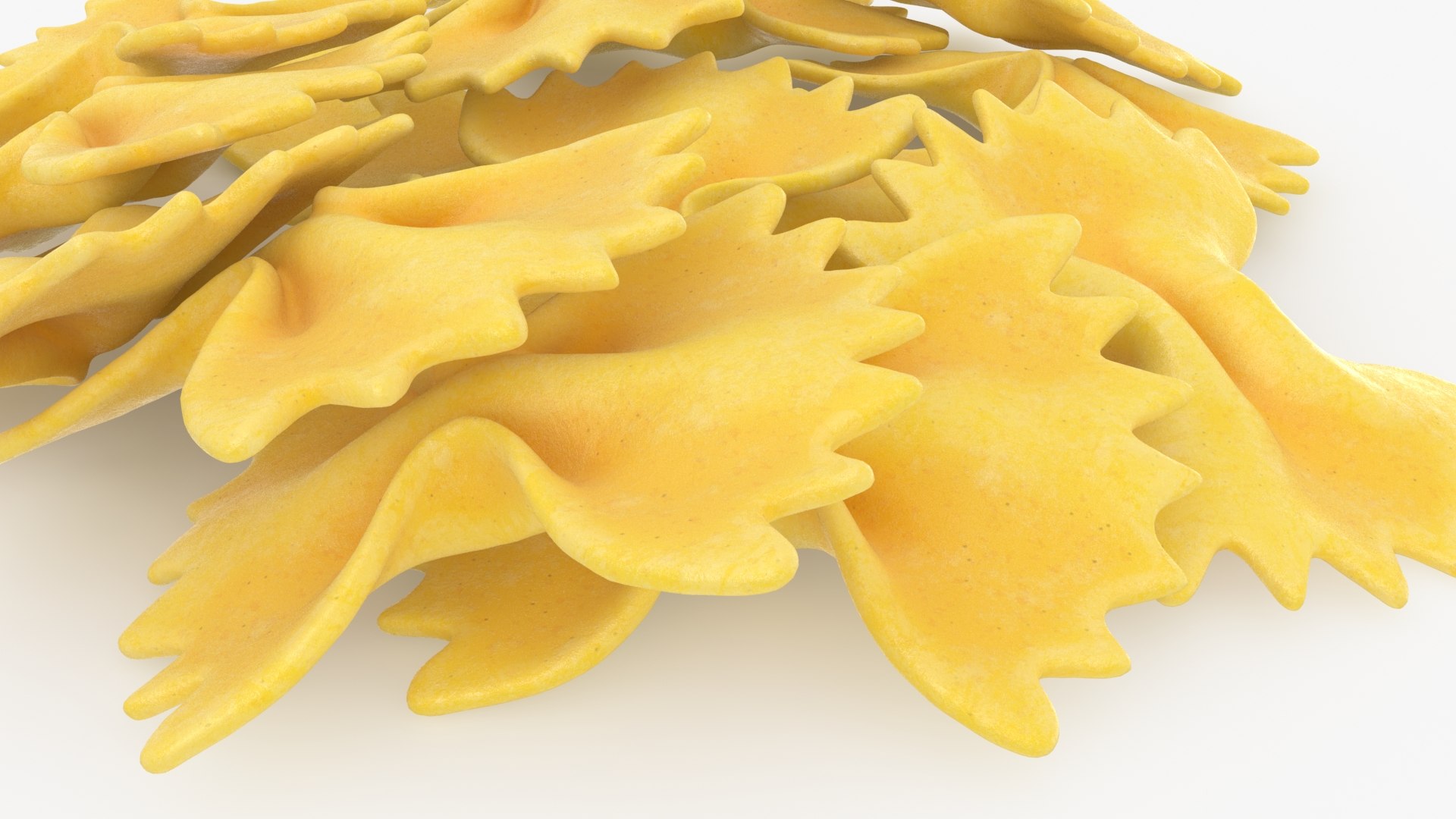 Raw Farfalle Pasta 3D model https://p.turbosquid.com/ts-thumb/tr/vjuwEI/sU/farfalle_b0010/jpg/1714209851/1920x1080/fit_q87/a0b2a6f079f4d837f5dc7e57205fe12f23015425/farfalle_b0010.jpg