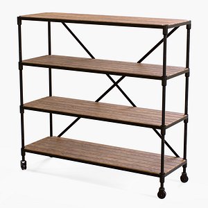 Bookstand Dialma Brown 3D model