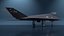 Avión furtivo F-117 Nighthawk con piloto