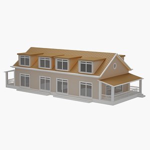 3D Cottage 28 model