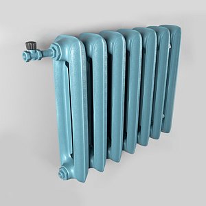 soviet radiator 3D model