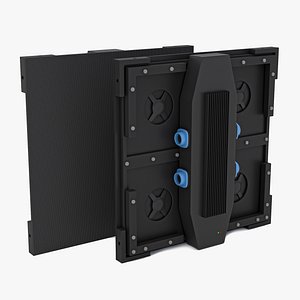 3D model Led Video Wall Display Panel P2
