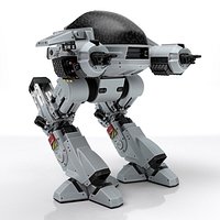 ED 209 OCP Robocop movie 1987