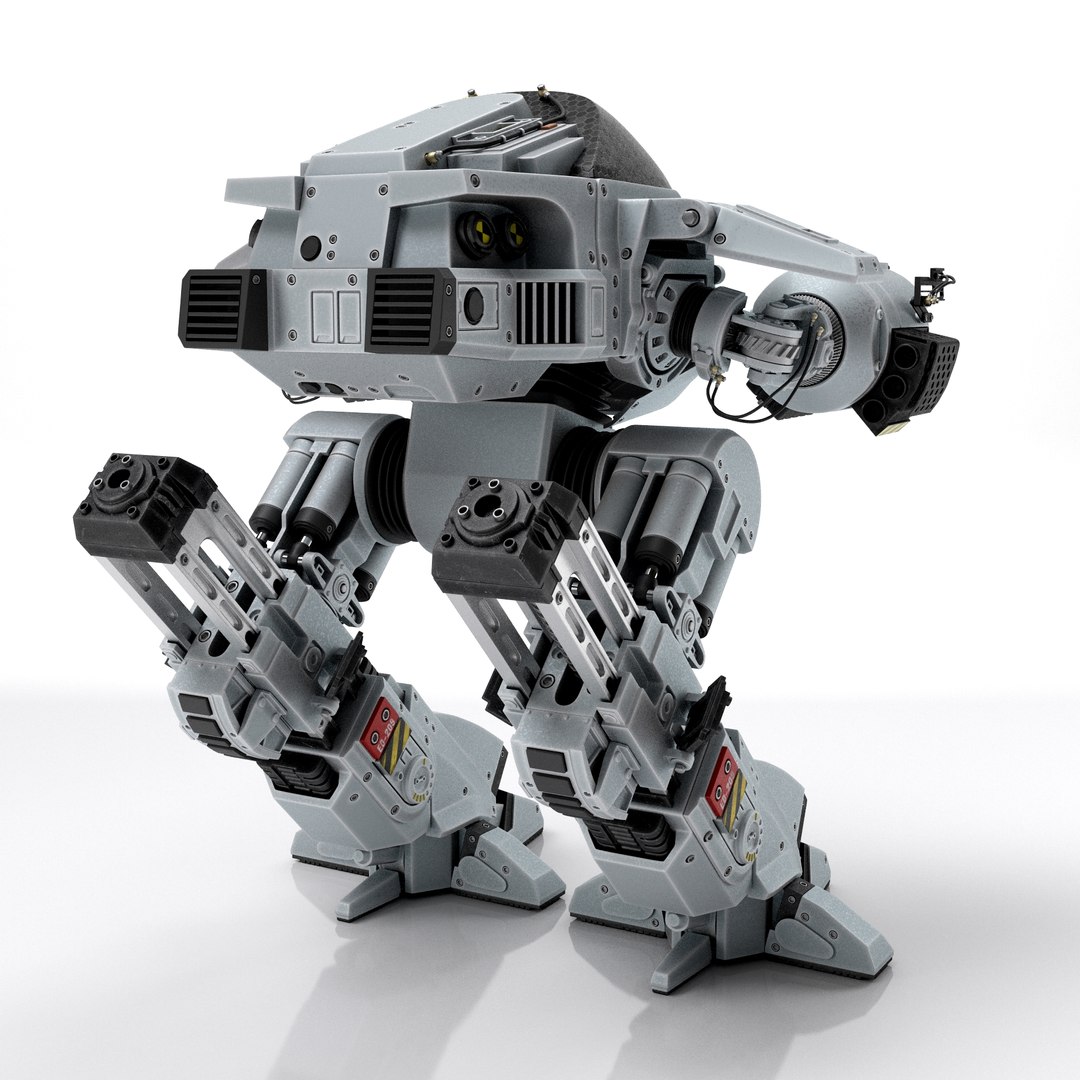 ED 209 OCP Robocop Movie 1987 3D - TurboSquid 2331364