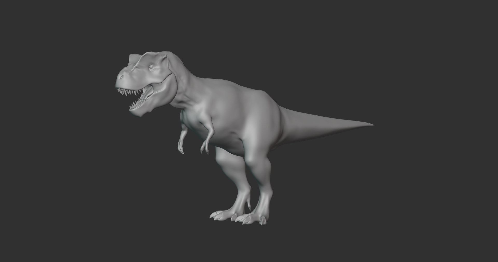 Tyrannolophosaur Basemesh Low Poly 3D model - TurboSquid 1995280