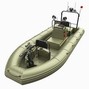 3D Rigid Hull Inflatable Boat