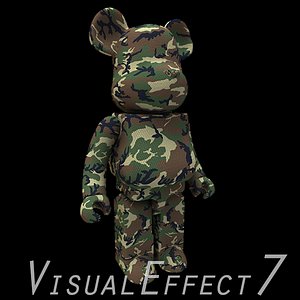 Camouflage BearBrick