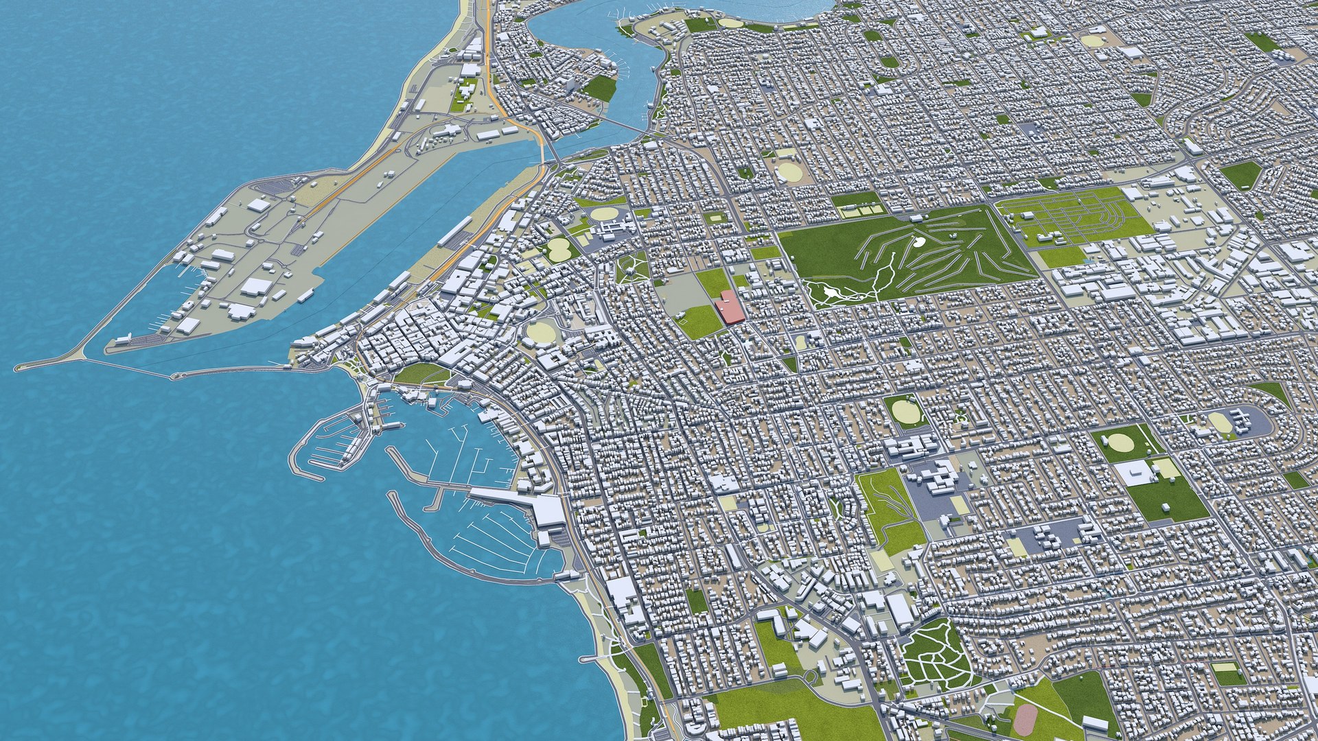 Perth Australia 3D Model - TurboSquid 1720504