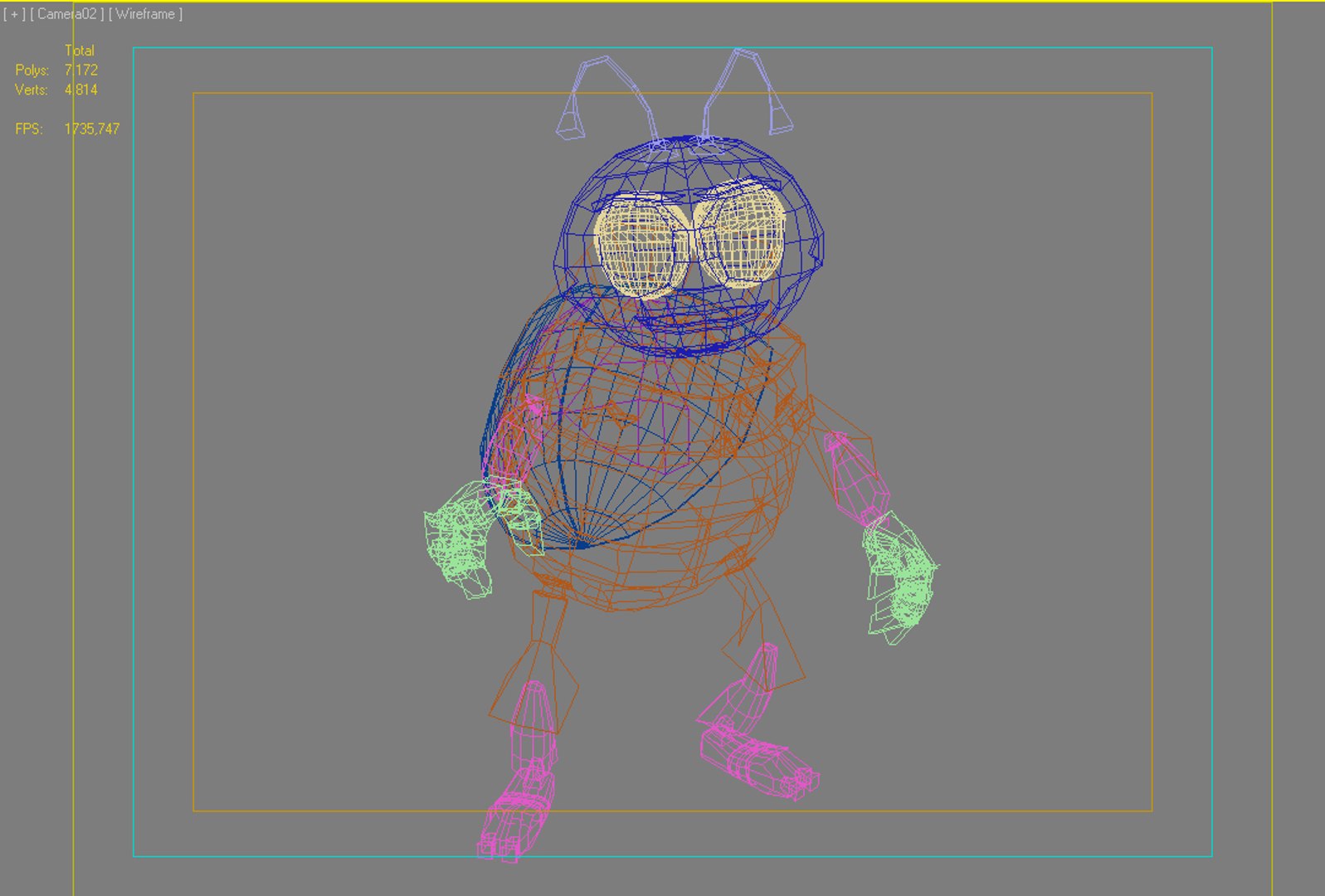 ladybug bug 3d model