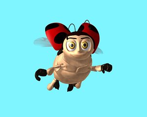 ladybug bug 3d model