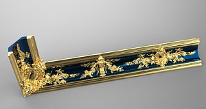 stucco molding 3D model