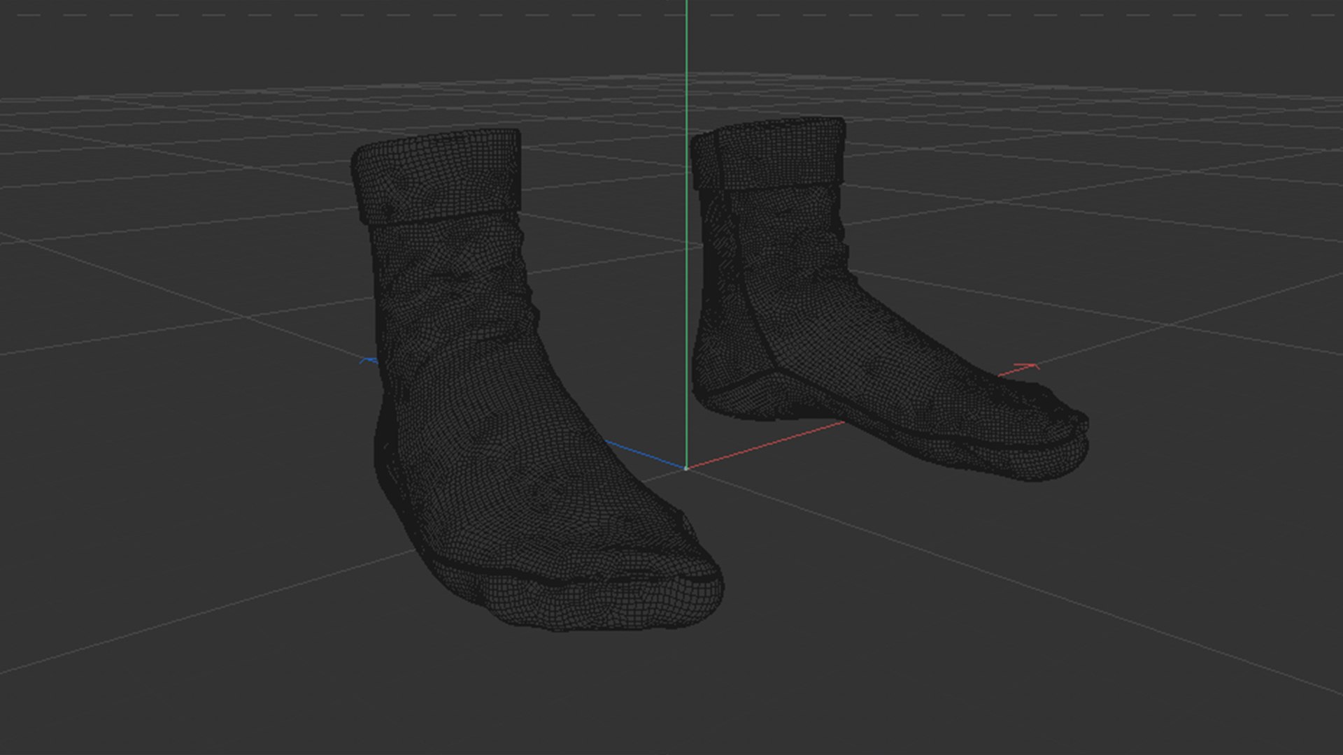 3D Pair Of Socks - TurboSquid 2457471