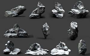 Snowy Rock Collection 004