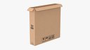 Cardboard Box 50x10x50 Open