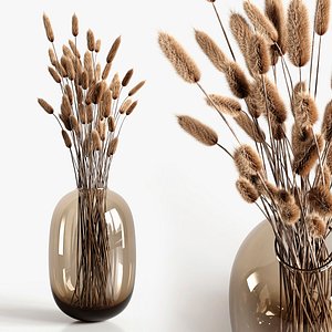 A bouquet of lagurus model