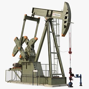 Oil Pumpjack 3D model