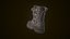 Bota de cuero