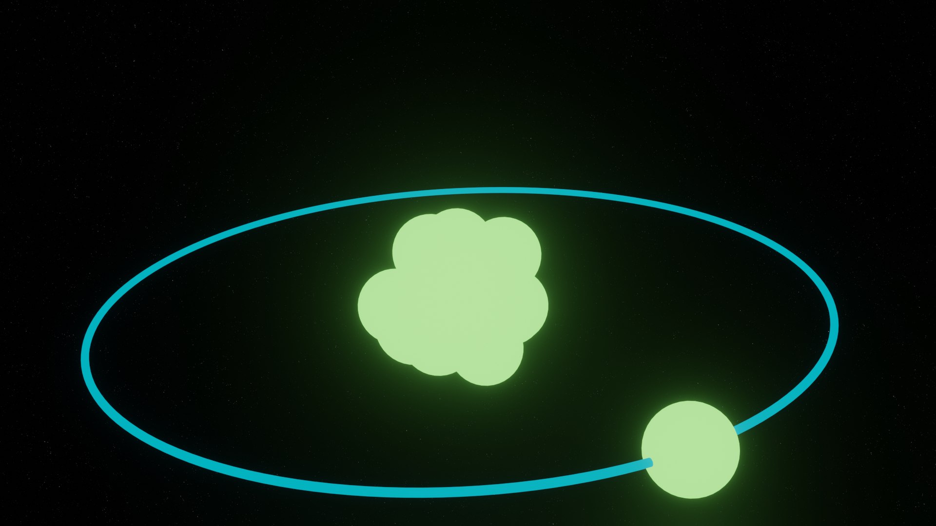 Hydrogen atom 3D model - TurboSquid 2175348