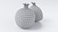Cartoon Pomegranate Set 3D model