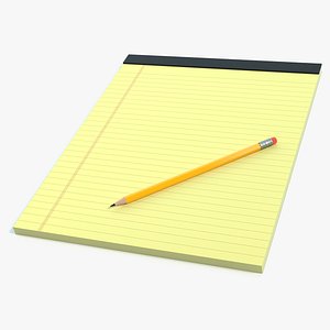 Note Pad and Pencil