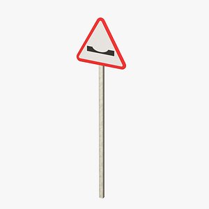Bumps road sign