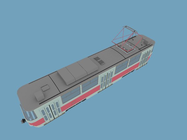 트램 웨이 TATRA T6B5 3D 모델 TurboSquid 1402844