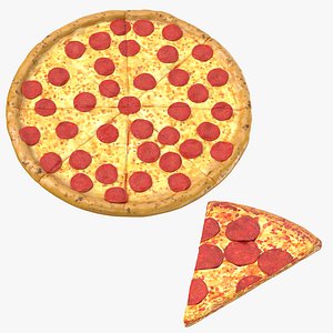 pizza sliced model
