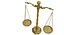Mazo de equilibrio y libro de leyes