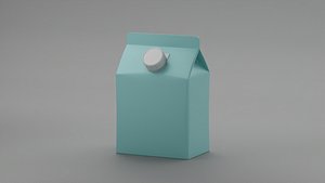 Milk Carton 3D model