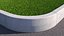 Concrete Curb Rounded