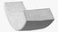 Concrete Curb Rounded
