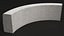 Concrete Curb Rounded