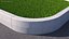 Concrete Curb Rounded