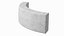 Concrete Curb Rounded