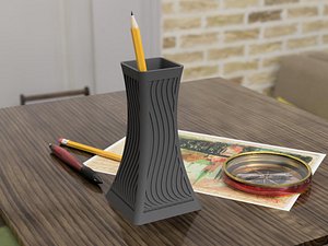 3D Pen holder - vase04 model