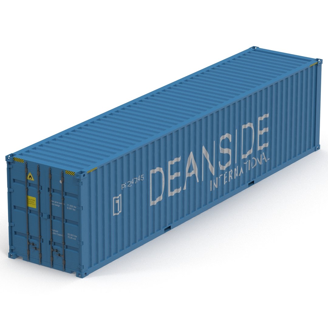 40 ft cube container max https://p.turbosquid.com/ts-thumb/ts/yTXfNX/URFynweu/40fthighcubecontainerblue3dmodel11/jpg/1432837385/1920x1080/fit_q87/7cefd0637ea565ef495e2bdb96d58581ead3c814/40fthighcubecontainerblue3dmodel11.jpg