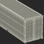 Model 3D o wysokości 40 stóp High Cube Container B