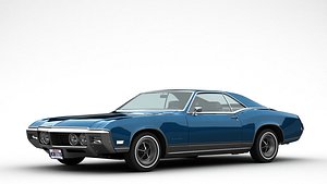 Buick Riviera 1968 3D model