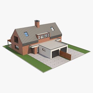 brick house 6 3D model